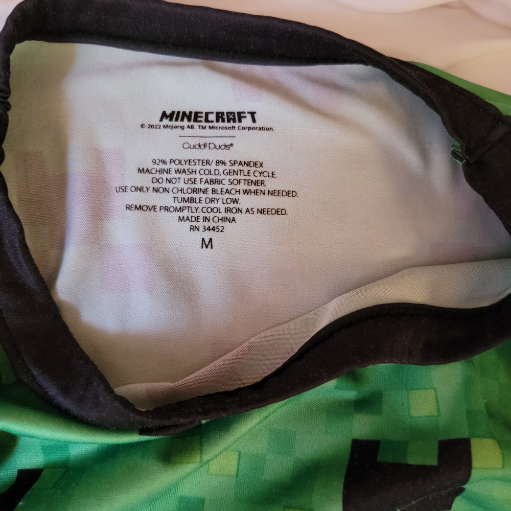 Cuddl Duds Minecraft Kids Pajamas - Picture 5 of 8
